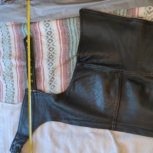 Black Leather Chaps, Sma - Picture 15 of 17